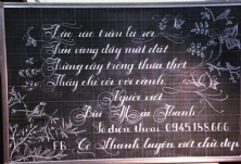 Luyện viết nhanh bút bi gần trường THPT VIỆT ĐỨC - Lý Thường Kiệt - Hoàn Kiếm - Hà Nội
